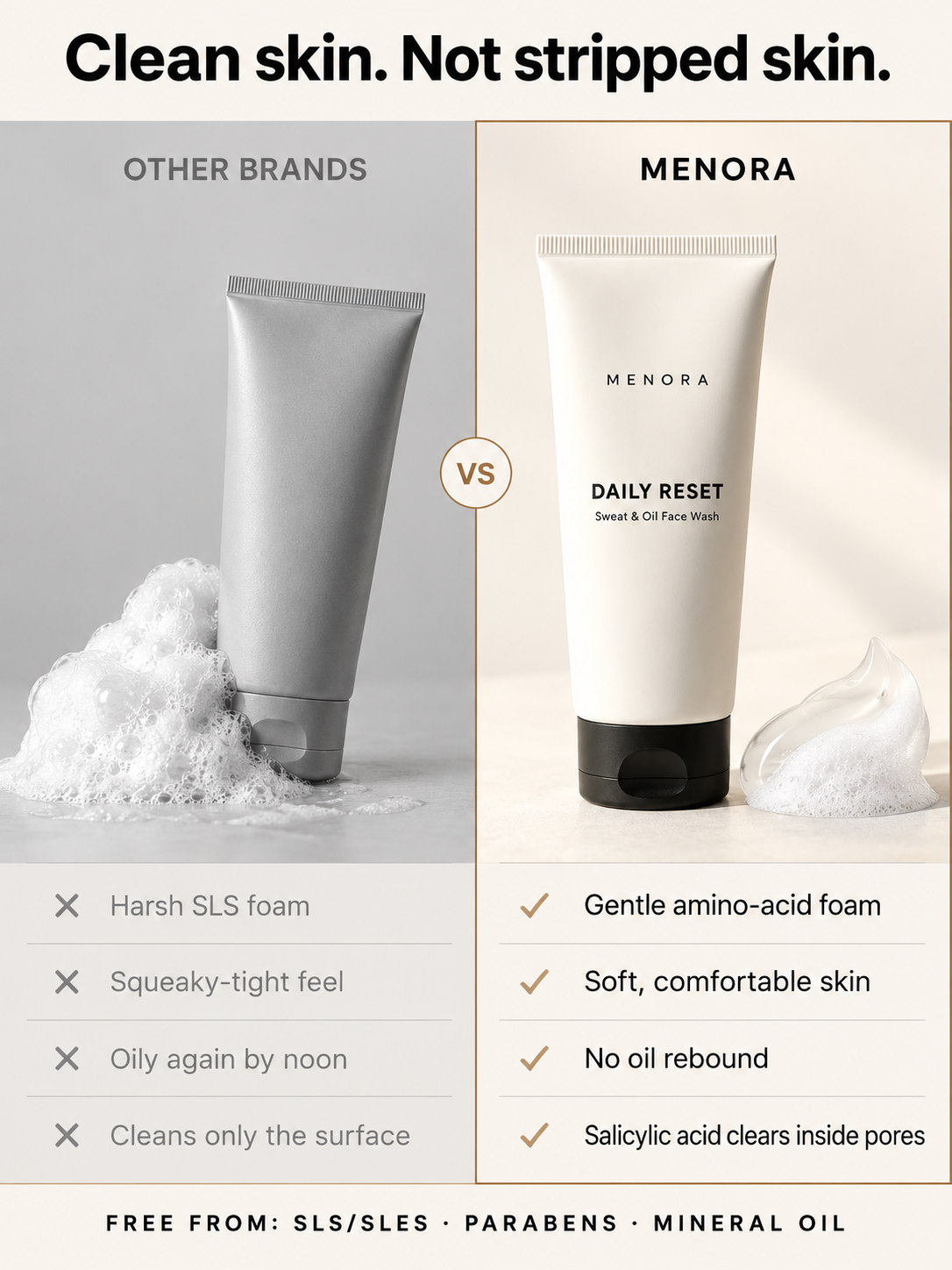 Daily Reset — Sweat & Oil Face Wash